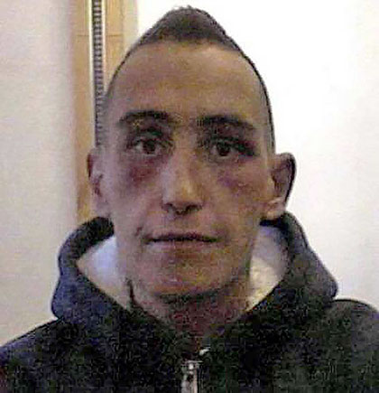 foto segnaletica frontale