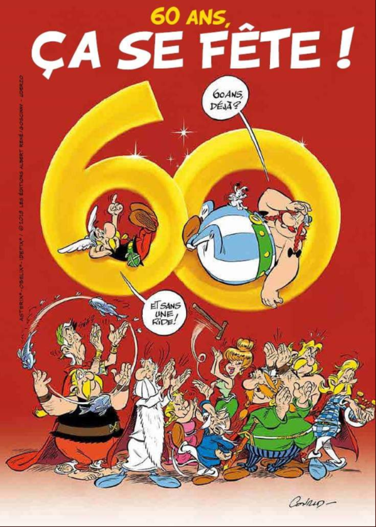 Buon Compleanno Asterix 60 Anni A Fumetti Open