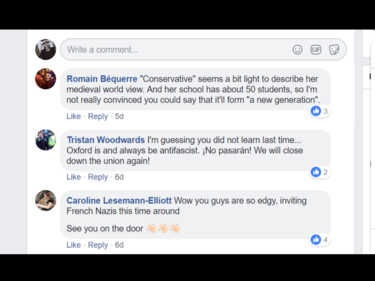 Dopo Grillo all'Oxford Union approda Marion Le Pen foto 1