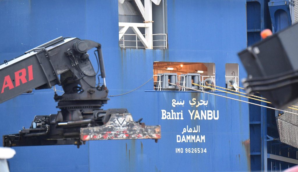 La Bahri Yambu a Genova, 20 maggio 2019. Ansa/Luca Zennaro