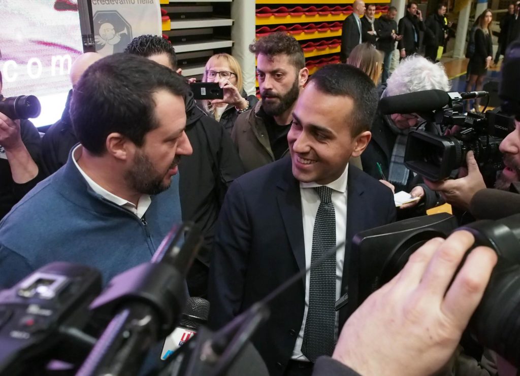 Luigi Di Maio, Matteo Salvini
