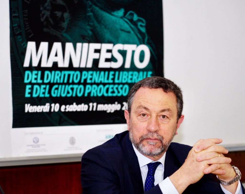 il presidente dell'Unione Camere Penali Italiane, Gian Domenico Caiazza