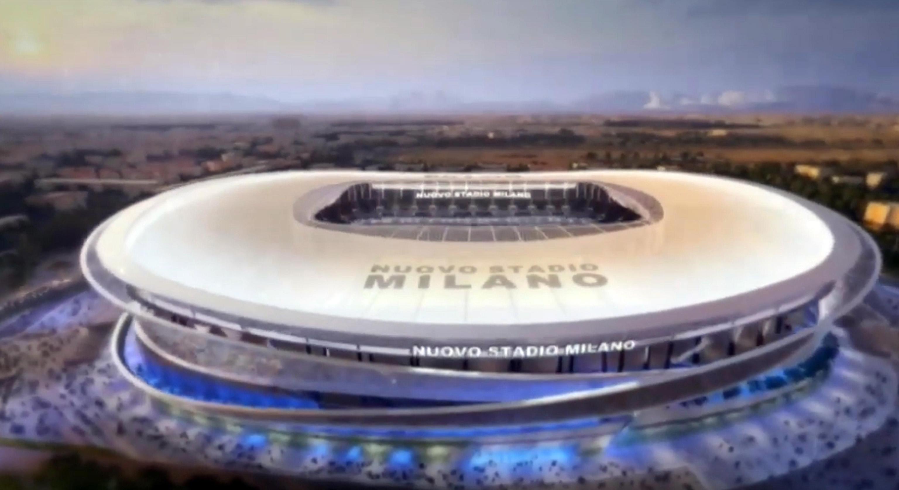 Nuovo San Siro, ecco i video