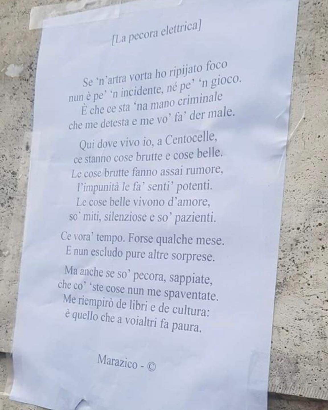 Poesie Elettriche Testi