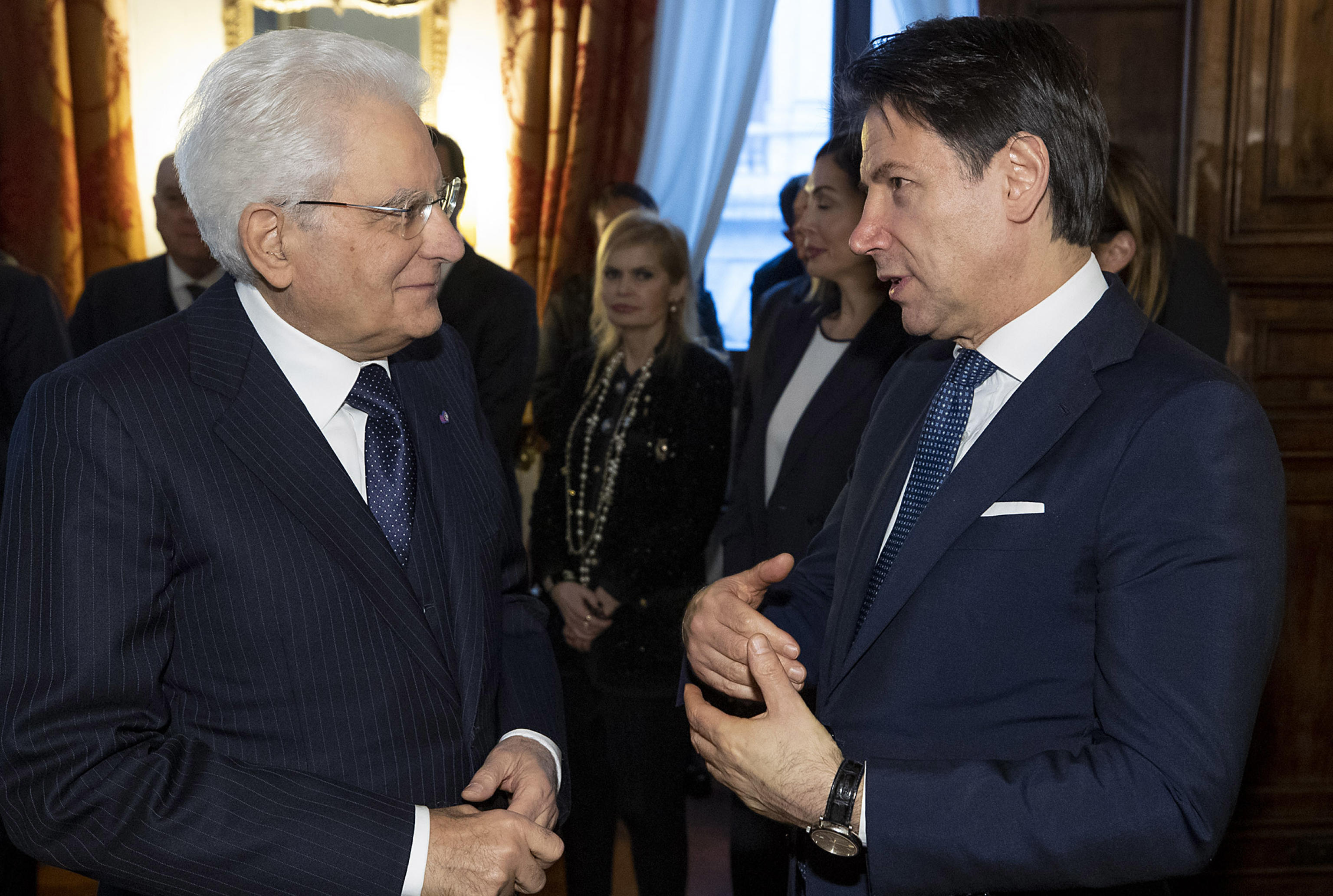 Conte e Mattarella si sono incontrati al Quirinale, o ...