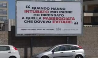 Uno dei tre manifesti affissi a Cagliari dal sindaco Uno dei tre manifesti affissi a Cagliari dal sindaco