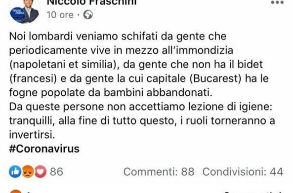 Coronavirus Noi Lombardi Schifati Da Chi Vive Nei Rifiuti