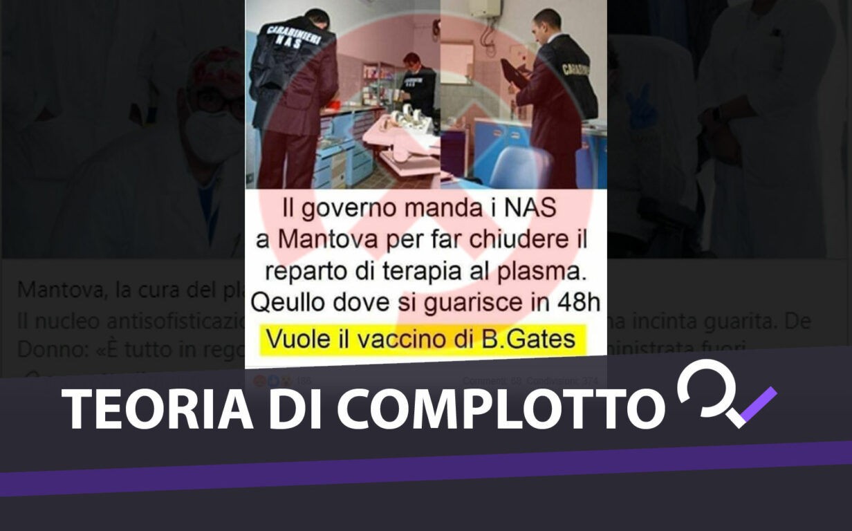 Plasma iperimmune, Cimino: Plasma iperimmune, Cimino: