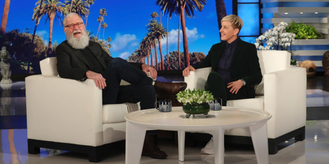 DeGeneres e David Letterman