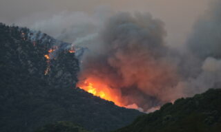 Thousands evacuated as Apple Fire burns east of Los Angeles Cherry Valley, Los Angeles