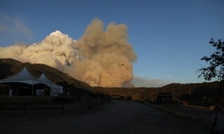 Thousands evacuated as Apple Fire burns east of Los Angeles Cherry Valley, Los Angeles