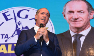 Elezioni Regionali 2020: Luca Zaia - 76% in Veneto - ANSA/PAOLO BALANZAANSA/PAOLO BALANZA