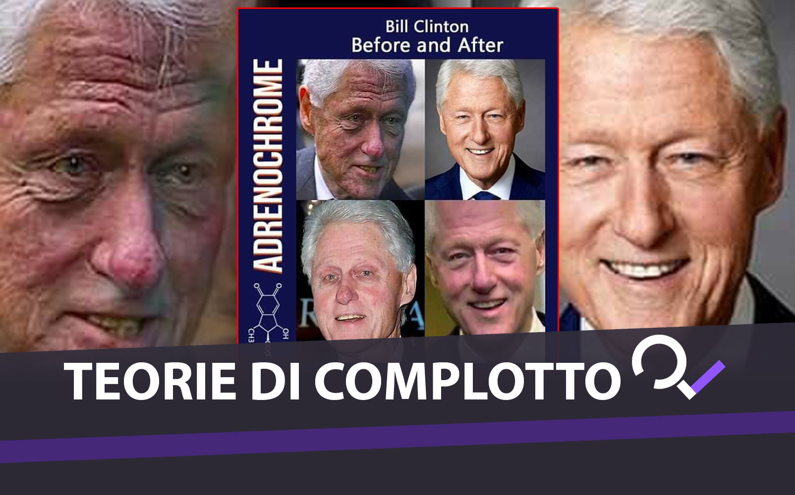 QAnon e Adrenocromo. I meme fake sui Clinton e la droga «prelevata dai