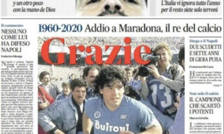 morte-maradona-prima-pagina-il-mattino morte-maradona-prima-pagina-il-mattino