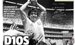 morte-maradona-prima-pagina-record morte-maradona-prima-pagina-record