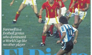 morte-maradona-prima-pagina-the-guardian-sport morte-maradona-prima-pagina-the-guardian-sport