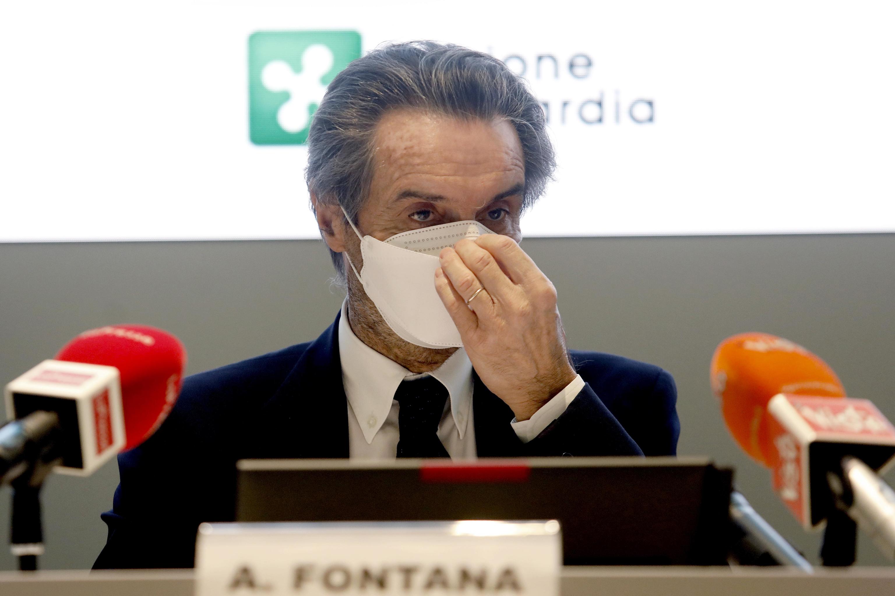 Coronavirus, Fontana fa ricorso al Tar contro il Dpcm: «Dovremmo essere arancioni, criteri sbagliati per la scelta dei colori» Coronavirus, Fontana fa ricorso al Tar contro il Dpcm: «Dovremmo essere arancioni, criteri sbagliati per la scelta dei colori»