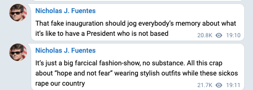 nick fuentes telegram nick fuentes telegram