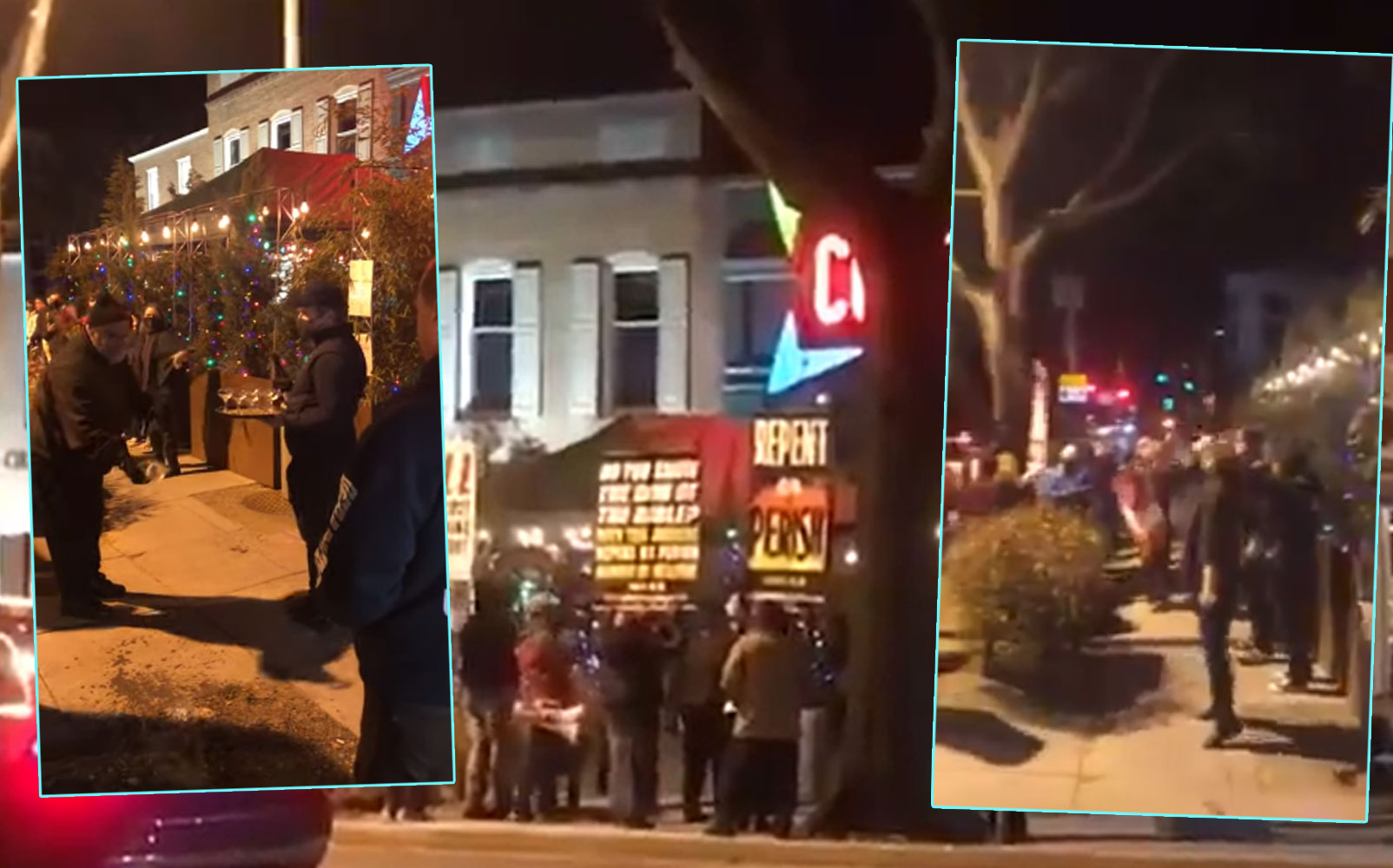Pizzagate, complottisti manifestano davanti al Comet Ping Pong, teatro di un attentato nel 2016. Ma questa volta il proprietario reagisce Pizzagate, complottisti manifestano davanti al Comet Ping Pong, teatro di un attentato nel 2016. Ma questa volta il proprietario reagisce