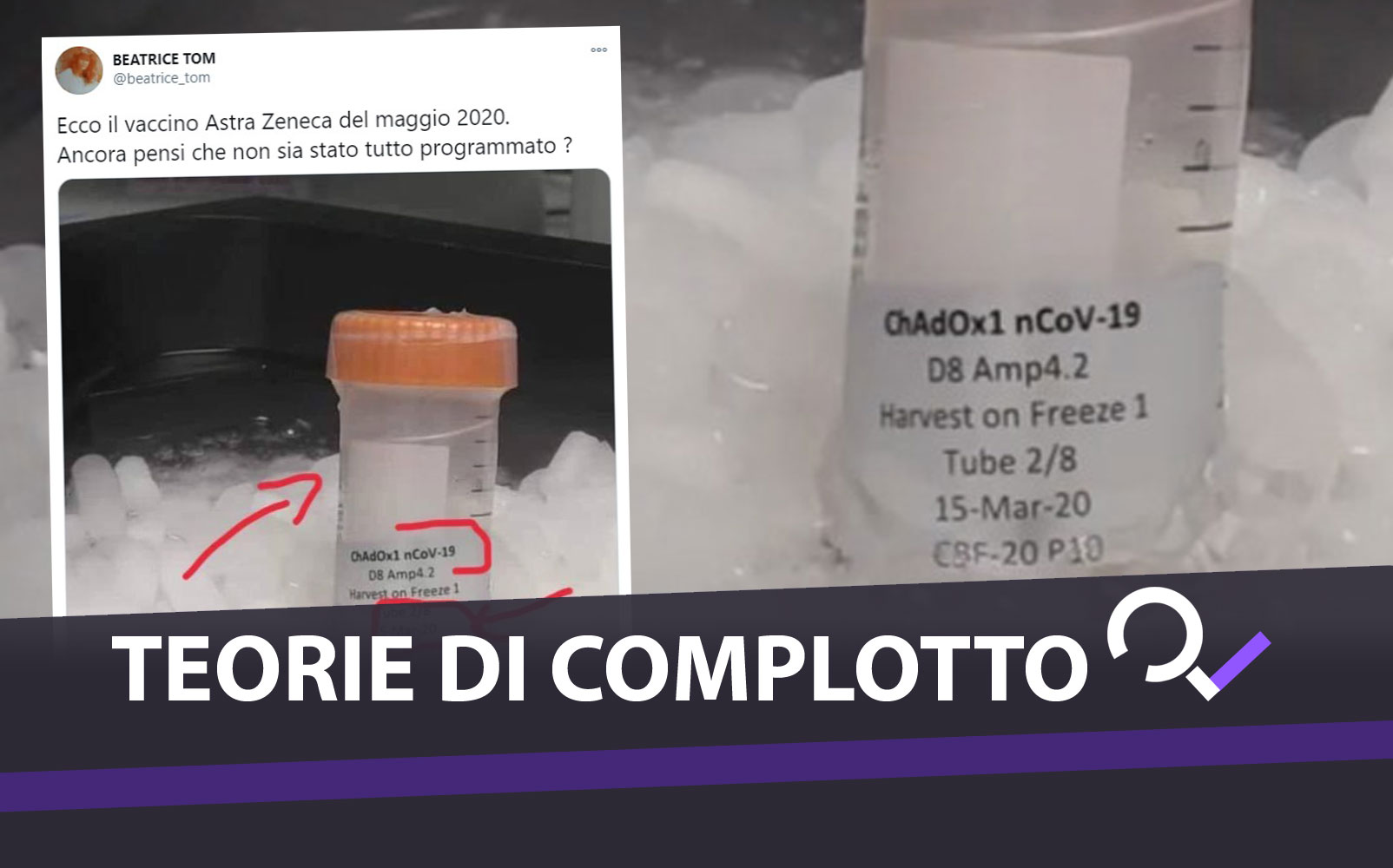 Il vaccino Oxford Astrazeneca era già pronto a marzo 2020? No, smontiamo la teoria del complotto Il vaccino Oxford Astrazeneca era già pronto a marzo 2020? No, smontiamo la teoria del complotto