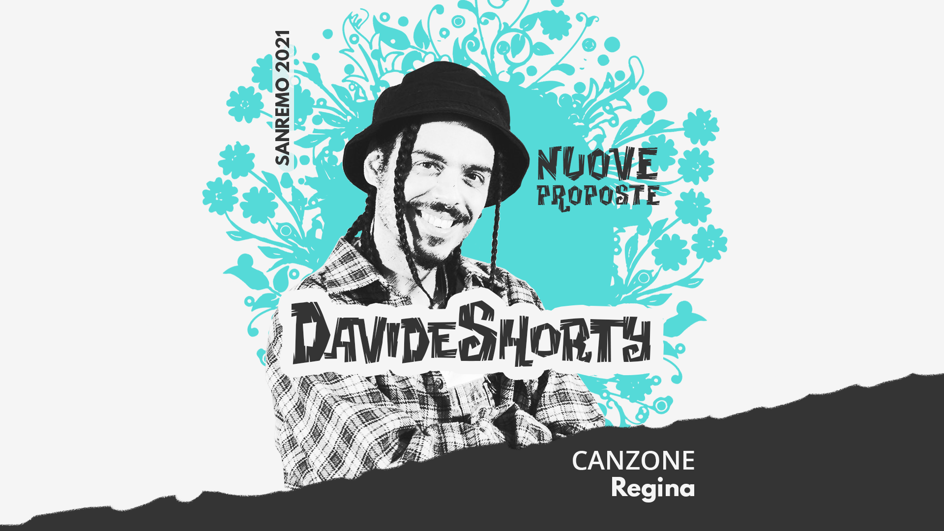 Sanremo 2021, Nuove proposte: Davide Shorty – Regina Sanremo 2021, Nuove proposte: Davide Shorty – Regina