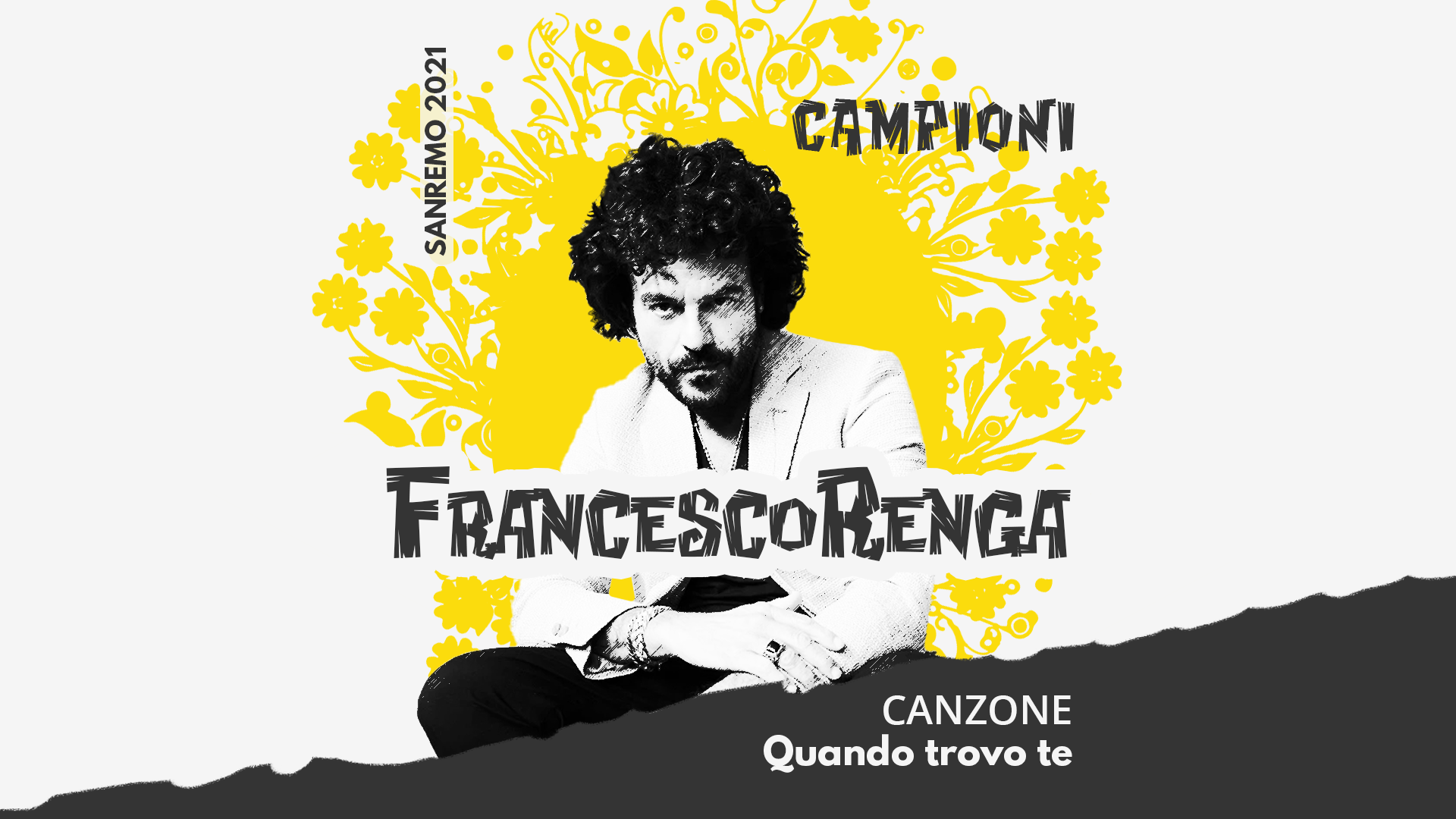 Sanremo 2021, Francesco Renga – Quando trovo te Sanremo 2021, Francesco Renga – Quando trovo te