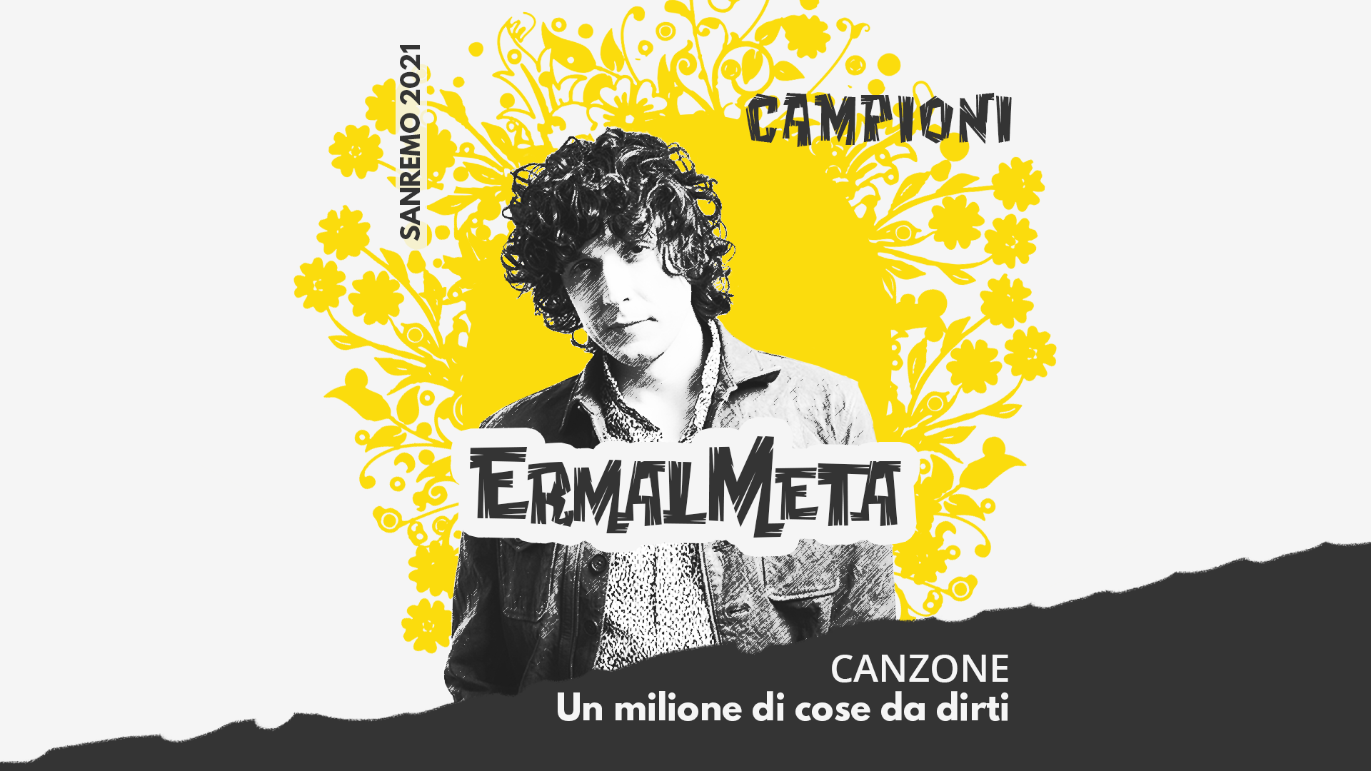 Sanremo 2021, Ermal Meta – Un milione di cose da dirti Sanremo 2021, Ermal Meta – Un milione di cose da dirti