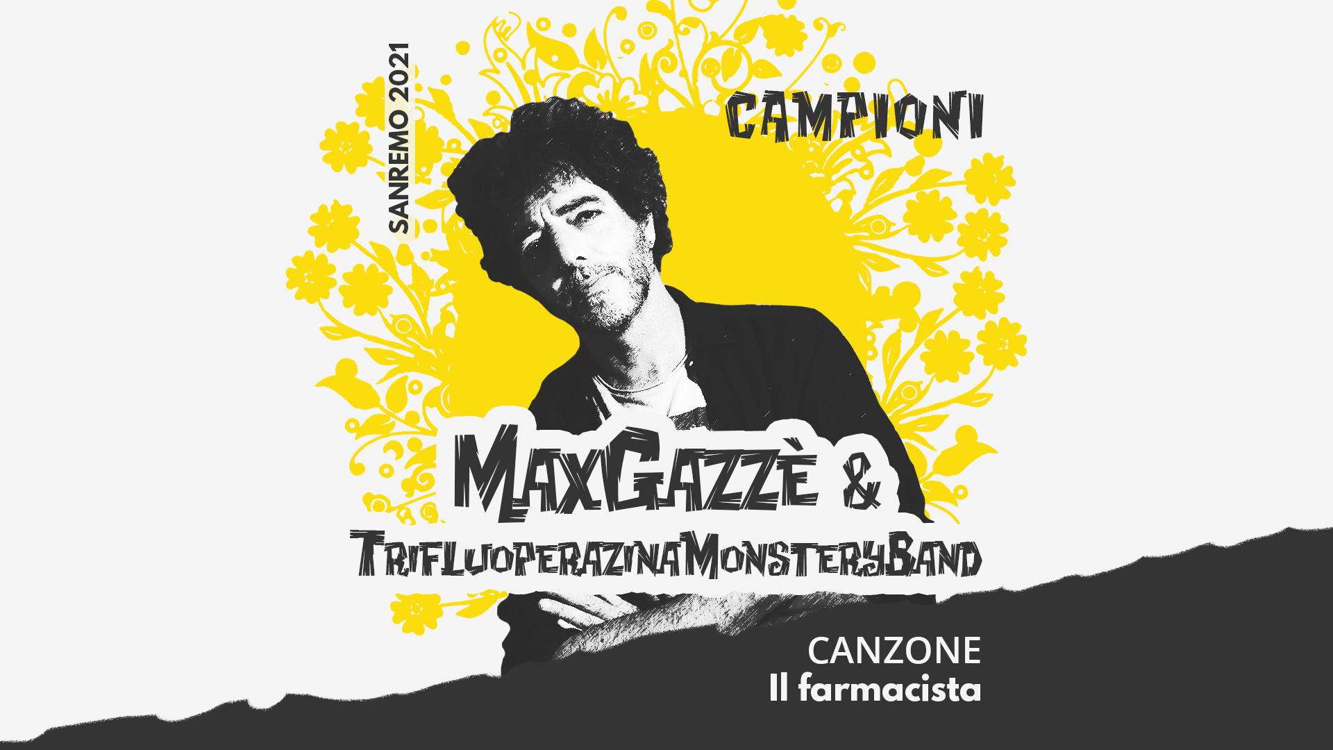 Sanremo 2021, Max Gazzè con la Trifluoperazina Monstery Band – Il farmacista Sanremo 2021, Max Gazzè con la Trifluoperazina Monstery Band – Il farmacista