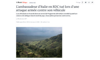 Le Monde attanasio congo Iacovacci Le Monde attanasio congo Iacovacci
