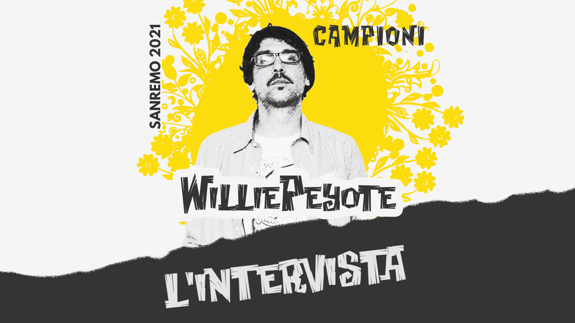 Sanremo 2021, Willie Peyote: «Così mi sono fatto giullare, prendendo in giro il Festival e anche me stesso» – Il video Sanremo 2021, Willie Peyote: «Così mi sono fatto giullare, prendendo in giro il Festival e anche me stesso» – Il video