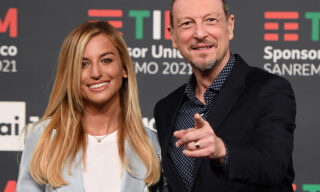 71st Sanremo Music Festival 2021 La direttrice d'orchestra Beatrice Venezi a Sanremo 2021 | ANSA/ETTORE FERRARI