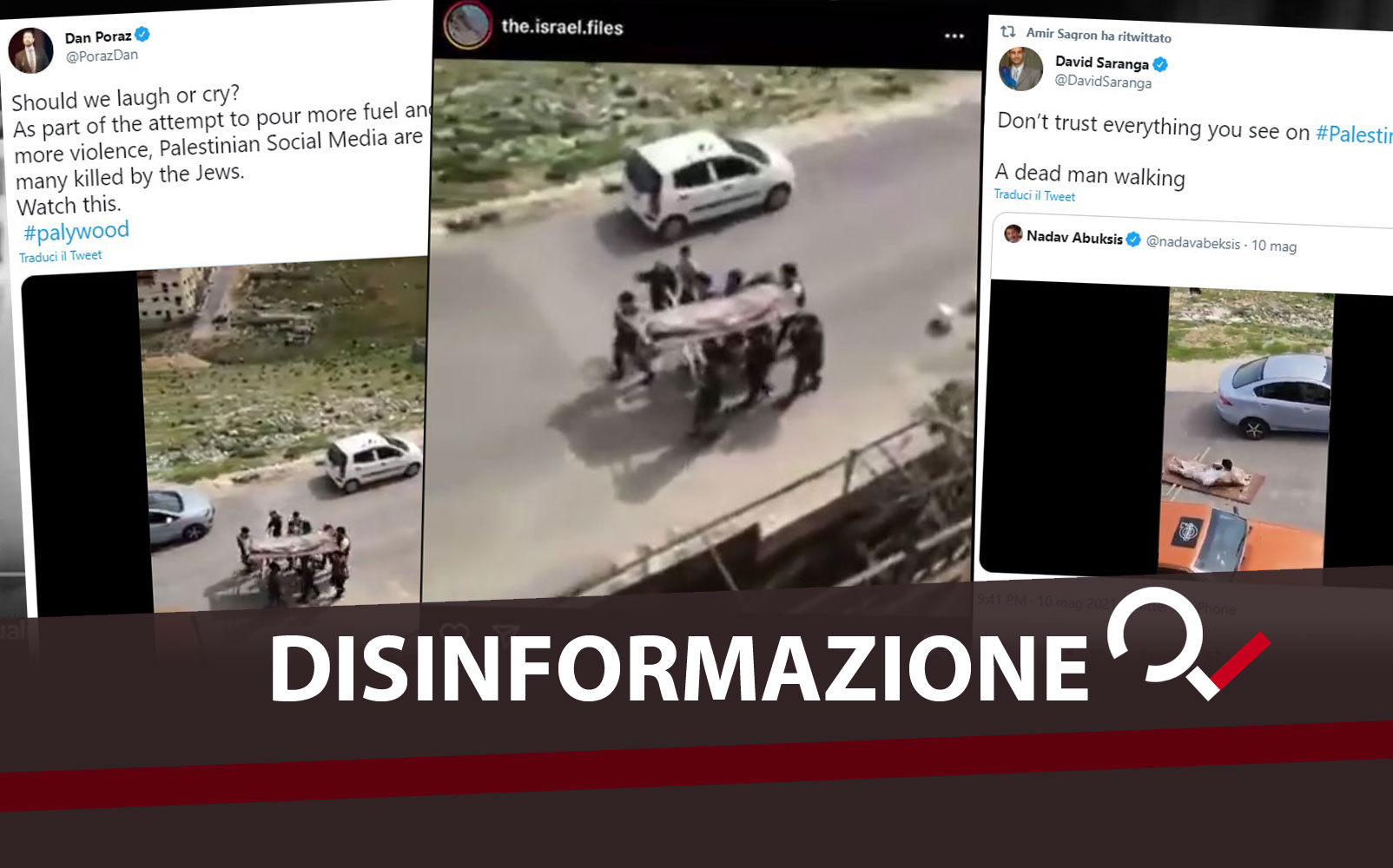 Il video del finto funerale a Gaza? Per gli israeliani è Palywood, ma è uno “scherzo” del 2020 in Giordania Il video del finto funerale a Gaza? Per gli israeliani è Palywood, ma è uno “scherzo” del 2020 in Giordania