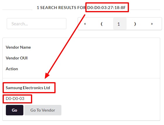 wireshark oui look up
