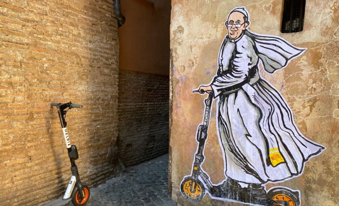 Papà Francesco Monopattino ktsand83