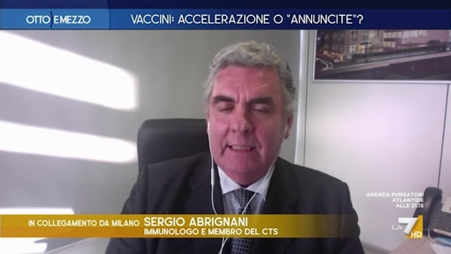 L'immunologo Abrignani Cts | «Si all'obbligo vaccinale per fermare Covid-19» - Vimarsana News