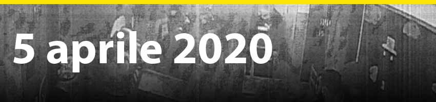 5 aprile 2020 - Il primo positivo e la barricata dei detenuti