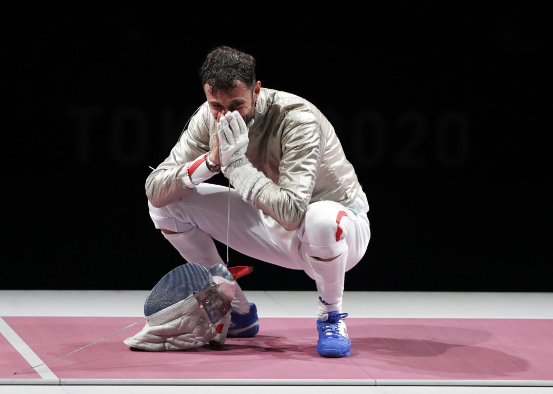 Il capitano della squadra di sciabola maschile aldo montano, da livorno. Sciabola Olimpiadi . Tokyo 2020 | Samele d'argento nella sciabola| è la prima ...