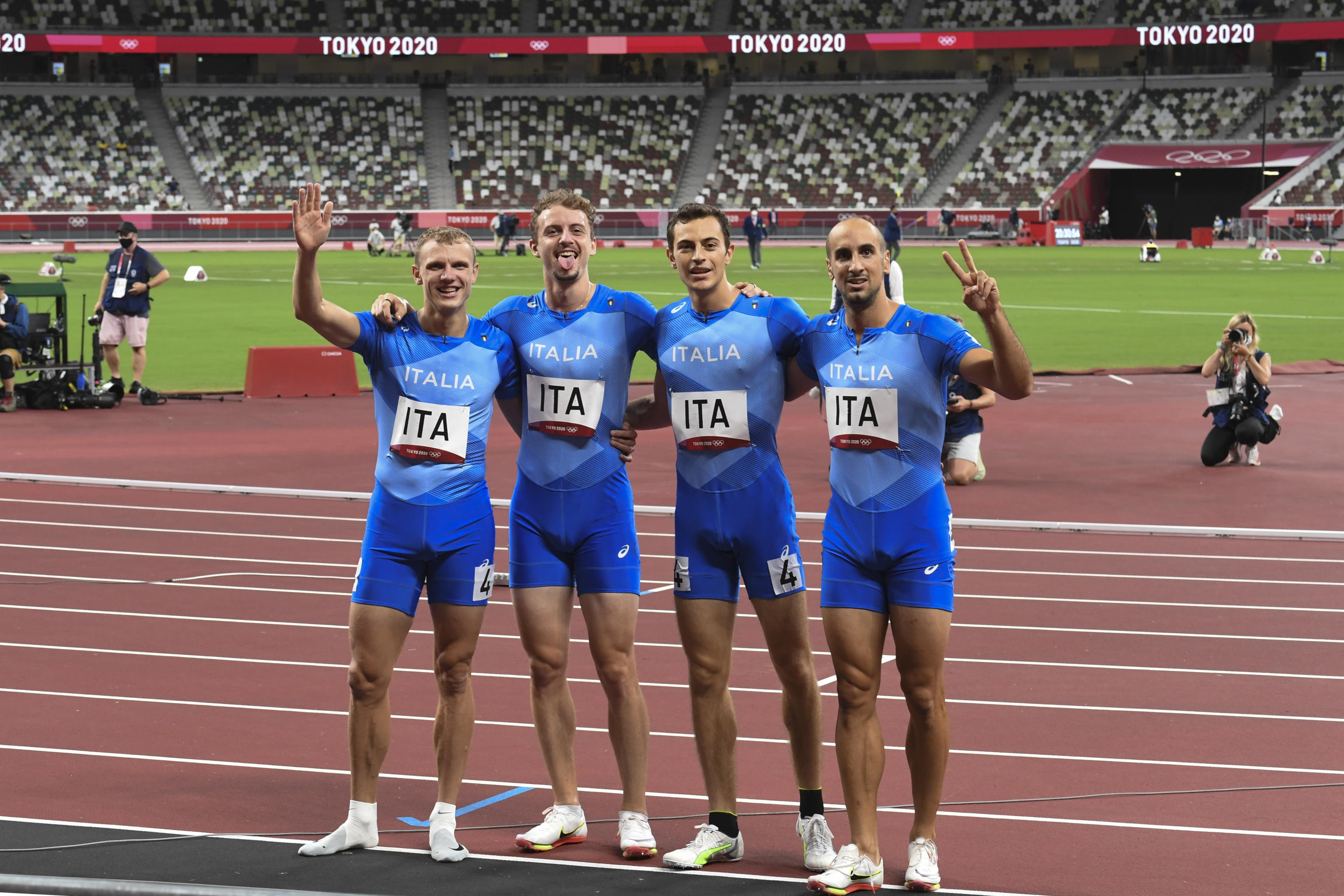 Tokyo 2020 | record italiano per gli azzurri nella finale della 4×400 d'atletica Medagliere a quota 39 - Vimarsana News